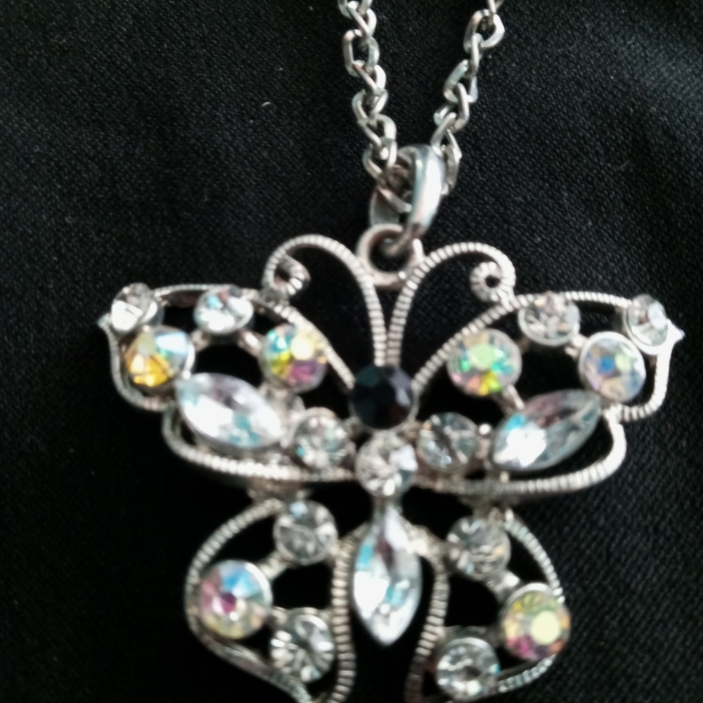 Butterfly Necklace with adjustable Chain